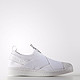 限尺码：adidas 阿迪达斯 三叶草 SUPERSTAR系列 SLIP ON 女款运动鞋