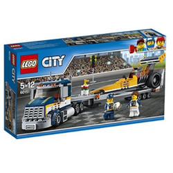 LEGO 乐高 City 城市系列 60151  高速赛车运输车