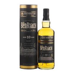 双重优惠本利亚克（BENRIACH）洋酒 泥煤10年苏格兰斯佩塞单一麦芽威士忌700ml *3件