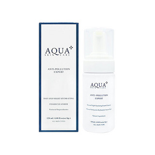 Aqua  Skincare 安蔻嘉 补水慕斯洁面乳 120ml