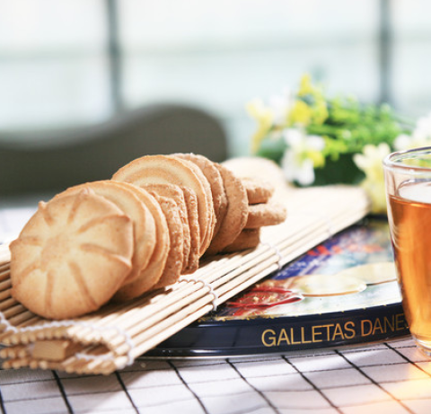 过山车 丹麦风味黄油曲奇饼干 908g *2件 69.9