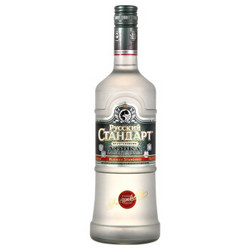 俄国斯丹达（Russian Standard）洋酒 原味 伏特加 750ml *2件