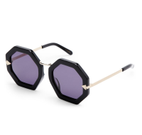 Karen Walker Black Moon Disco Octagonal 女士太阳镜