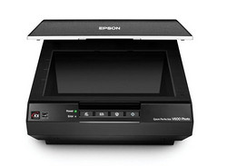 EPSON 爱普生 Perfection V600彩色照片，图像，电影，文档扫描仪