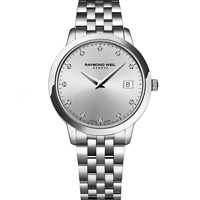 RAYMOND WEIL 蕾蒙威 TOCCATA系列 5388-ST-65081 女士镶钻时装腕表