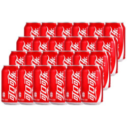 Coca Cola 可口可乐 汽水 330ml*24罐