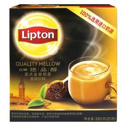 Lipton 立顿 绝品醇 英式金装奶茶 380g *8件