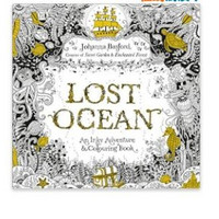 秘密花园第三部：迷失海洋Lost Ocean: An Inky Adventure & Colouring Book