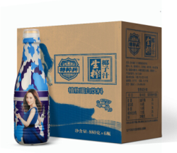 特种兵 生榨果肉椰子汁 植物蛋白果汁饮料 880g*6瓶 整箱装 新老包装随机发货 *3件