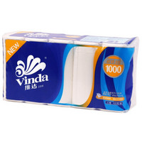 凑单品：Vinda 维达 超韧3层 无芯卷纸 100g*10卷