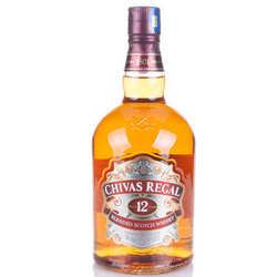 芝华士（Chivas）洋酒 12年 苏格兰威士忌 1000ml