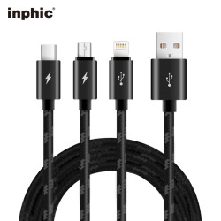 inphic 英菲克 一拖三数据线