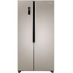 创维（Skyworth）W451B 451升对开门冰箱 风冷无霜 电脑控温 时尚纤薄设计（普利金）