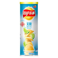 Lay's 乐事 无限薯片 青柠味 / 黑椒牛扒 104g *5件