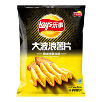 Lay's 乐事 大波浪薯片 4口味可选 145g *4袋