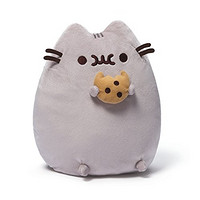 GUND Pusheen 饼干款 小懒猫毛绒玩具 9.5英寸（24cm）