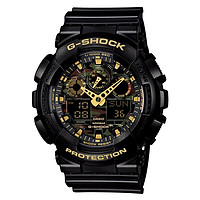 CASIO 卡西欧 G-SHOCK GA-100CF-1A9 男士双显运动手表