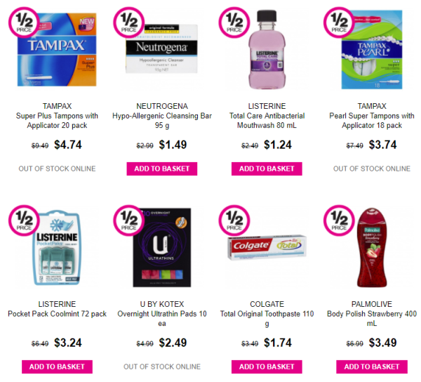 priceline 澳洲海淘 精选美妆个护专场 含Neutrogena、REVLON、Gillette等