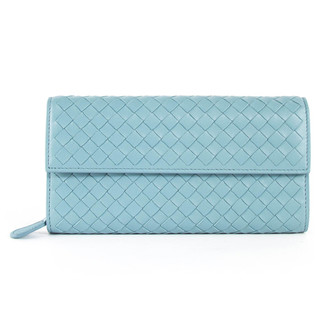 BOTTEGA VENETA 葆蝶家 男女款小羊皮钱包 150509V001N4713 空军蓝