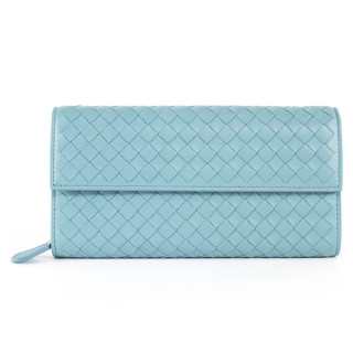 BOTTEGA VENETA 葆蝶家 男女款小羊皮钱包 150509V001N4713 空军蓝