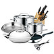 WMF 不锈钢锅具套装 六件套通用炉灶厨具套装