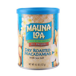京东海外直采 美国进口 MAUNA LOA莫纳罗海盐烘培夏威夷果 127g/罐