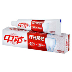ZHONGHUA 中华 双钙防蛀 缤纷鲜果牙膏140g *2件 *2件