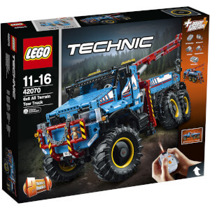 乐高2017年科技旗舰:LEGO 乐高 2017科技系列 全时驱动牵引卡车 拼装及GIF遥控演示