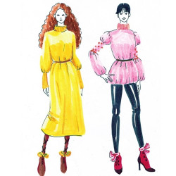 零基础自学入门 手绘时装效果图 服装设计课程