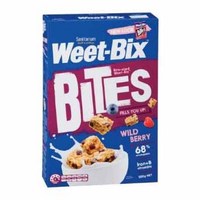  Weet-Bix 谷物即食麦片块 健康谷物 低脂低卡 500g* 2盒