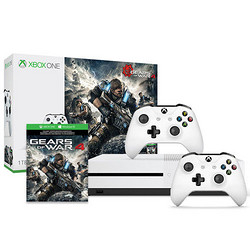 Microsoft 微软 Xbox One S 1TB 游戏主机《战争机器4》同捆版+额外手柄 