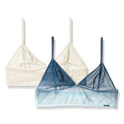 Calvin Klein 卡尔文·克莱 Ombre 蕾丝文胸 2件装 *2套