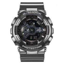 CASIO 卡西欧 G-SHOCK系列 GA-110GB-1B 男款双显运动腕表 