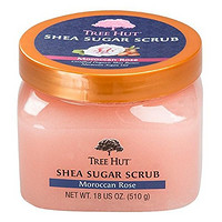 中亚Prime会员：TREE HUT Shea Sugar Scrub 身体磨砂膏 摩洛哥玫瑰味 510g*3罐  *2件