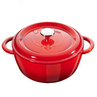 STAUB fontignac 珐琅铸铁炖锅 20cm 樱桃红