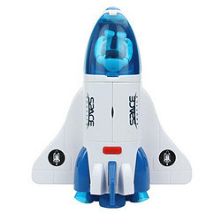 100FUN 动手乐园 穿梭机飞机模型航天模型火箭摆件太空玩具儿童生日礼物模型FU-7403
