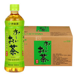 伊藤园 原味绿茶 500ml×24/箱  可满99减50