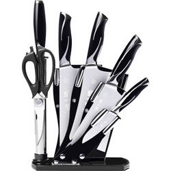张小泉锋颖系列套刀  不锈钢七件刀具套装  菜刀套装W70070000