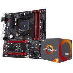 技嘉（GIGABYTE）AB350M-GAMING 3主板 +锐龙 AMD Ryzen 5 1600 处理器 优惠套包 CPU主板套装