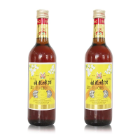 白菜党:丰收 桂花陈酒 15度 500ml*2瓶