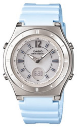 CASIO 卡西欧 WAVECEPTOR 太阳能电波女士腕表