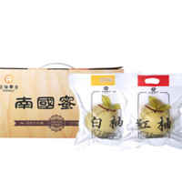 京觅 平和精品琯溪蜜柚 鸳鸯柚子2粒 1红1白 1.8-2.5kg 新鲜水果 *10件