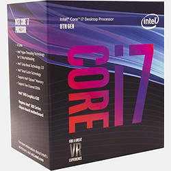 英特尔8代酷睿 I7-8700 6核CPU,3.2-4.6Ghz