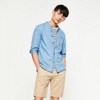 西雅衣家 C&A CA200194727 男士七分袖衬衫