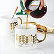 和雅 创意欧式咖啡杯 带盖 375ml