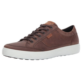 ecco 爱步 SOFT 7 男士休闲鞋 Cocoa Brown Oil Nubuck EU39