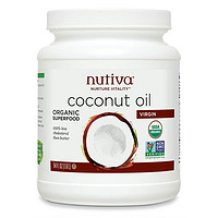 nutiva 有机初榨椰子油 54液盎司（1.6升）
