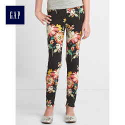 Gap 女童 845064 针织弹力打底长裤
