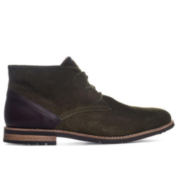 ROCKPORT 乐步 Ledge Hill 男士中帮皮靴