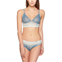 剁手星期一、中亚Prime会员:Calvin Klein 卡尔文·克莱 Ombre 女士蕾丝内衣套装